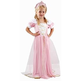 Pink Girls Princess Fancy Dress Costume Age 3