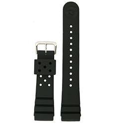 Seiko Original Rubber Watch Band 22mm Divers Model and Genuine Seiko Spring Bars