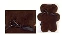 FlatOut Bear Chocolate Colored 100% Pure Australian Sheepskin