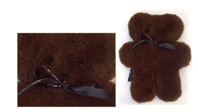 FlatOut Bear Chocolate Colored 100% Pure Australian Sheepskin