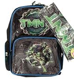  : full size Ninja Turtle Backpack School Bag w/ Pencil bag