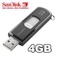SanDisk 4GB Cruzer USB 2.0 Flash Drive - SDCZ36-004G-A11