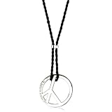 Love Peace and Hope Silver And Diamond Peace P