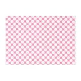 dwellbaby Fitted Crib Sheet - Pink Check