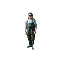 Wellington Boots + Nylon Chest Fishing Waders Sz 8