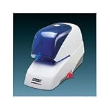 5050 Heavy Duty Flat Clinch Electric Stapler, for up to 50 Sheets, White/Blue (HUN73157)