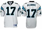 Jake Delhomme Carolina Panthers #17 Authentic Reebok NFL Football Jersey (White)