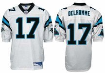 Jake Delhomme Carolina Panthers #17 Authentic Reebok NFL Football Jersey (White)