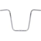 Wald 8069 Hi-Rise Chopper Bike Handlebar (24.5-Inches Wide, Chrome, 13-Inch Rise)