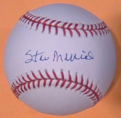 Stan Musial Autographed St Louis Cardinals Baseball