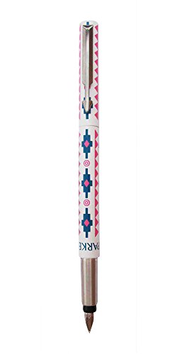 Parker vector mexico white fountain pen fine nib