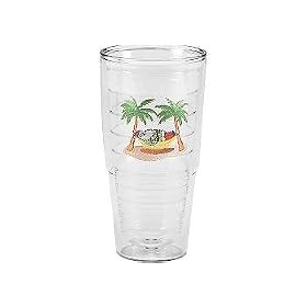 Click here to buy Tervis 24 oz. Big T Santa on Hammock Tumbler by Tervis.