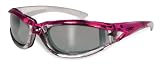 Global Vision Padded Flash Point Pink Vented EVA Foam Padded Women Lady Motorcycle Sunglasses Vacuum Chrome on Inside of Frame Reflects Light for a Brilliant Color Appearance Shatterproof Polycarbonate Lenses UV400 Filter for Maximum UV Protection For Ladies 31ZaVgwrkhL. SL160 Global Vision Padded Flash Point Pink Vented EVA Foam Padded Women Lady Motorcycle Sunglasses Vacuum Chrome on Inside of Frame Reflects Light for a Brilliant Color Appearance Shatterproof Polycarbonate Lenses UV400 Filter for Maximum UV Protection For Ladies