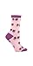 Sock It To Me PB&J Womens Ankle/Crew Socks, Pink, One Size