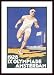 All Products : Amsterdam Olympics 1928 by LaCroix 24.00X36.00 Framed with Black Wood Frame