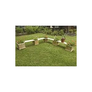 Adirondack Furniture - Old Adirondack Cedar Deck and Patio Planter Group by 