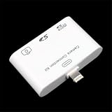 8 Pin Lightning USB TF SD Camera Connection Kit Card Reader Adapter For iPad 4 Mini