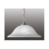 Home-Basics-91 - 1 Light Downlight Pendant Lighting Fixture - Brushed Nickel - B2112