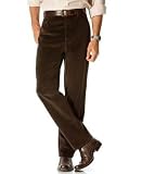 Alfani Pinwale Corduroy Flat Front Pants
