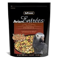 Buy ZuPreem AvianEntres Wild and Spicy Parrot Food (15-lb bag) by ZuPreem