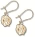Boston Celtics 14K Gold Dangle Earrings