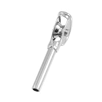 Como Silver Tone Game Fishing Stand Up Rod Tip Top Roller Guide 4mm from Como