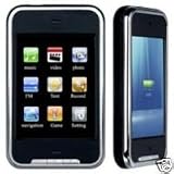 Firstdigital 4GB 2.8 Touch screen MP3 / MP4 player / recorder with FM radio, voice recorder and speaker
