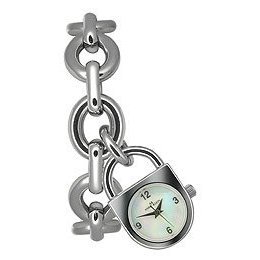 AK Anne Klein Ladies Charm Bracelet watch #10-8437MPSV by AK Anne Klein