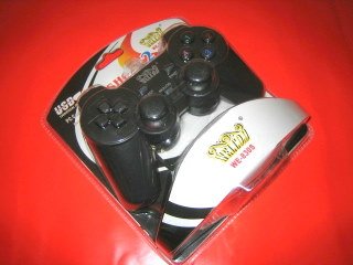 振動式USBゲームパッド 8方向キー8ボタン2スティック