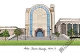 Abilene Christian University Lithograph 14x10 Limited Edition Unframed Lithograph