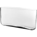 Rectangular Vase (Rounded Edge). H-8, Open-16 x 3 (1 pc)