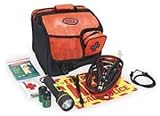 Bell/Victor 22-165007-1 55-Piece Emergency Road Kit with Booster Cable First Aid Kit Flashlight & More