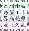 White Rabbit Press Kanji Wall Poster (Worldwide Shipping Included)