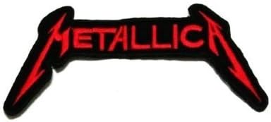 Metallica Music Band T Shirts Logo Mm18 Iron on Patches, By Jupeter
