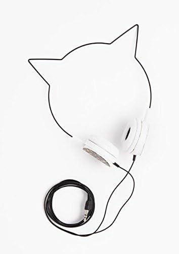 Cat-titude Noise Isolating On Ear Headphones Headset, 3.5 mm Jack, Works With iPhone, iPod, iPad, Android, Mp3, Tablets &amp; All Other Standard Headohone Jacks (Black)