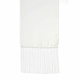 Mens Formal Off White Silk Scarf for Dinner Suit
