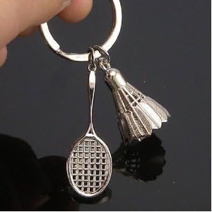 Badminton Keychain
