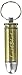 True Utility CashStash Waterproof Emergency Cash Capsule for Key Ring, Gold