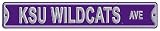 Kansas State Wildcats (Purple) Authentic Street Sign