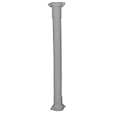 Buy Lasco 03-4347 White Plastic Tubular 1-1 4-Inch by 16-Inch Double Slip Joint... by Larsen Supply