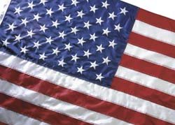 Valley Forge Flag Co 4x6' Nyl Embroidered Outdoor American Flag