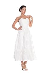 Lace Applique Sweetheart Wedding Dress 