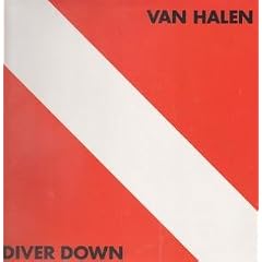 DIVER DOWN LP GERMAN WARNER BROS 1982