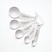 KitchenAid Set of 5 Measuring Spoons (White)