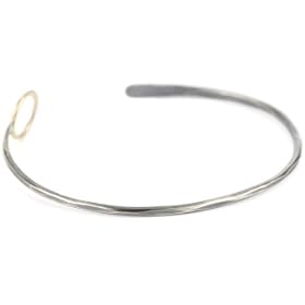 Melissa Joy Manning Mixed Metal Single Ring Cuff Bracelet