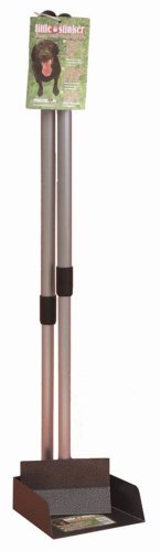 Precision Pet Little Stinker Heavy-Duty Poop Scoop with Spade, Small Pan