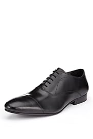 Limited Collection Leather Almond Toe Shoes