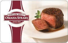 Omaha Steaks $50 Gift Card