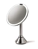 simplehuman Sensor Mirror - Sensor-Activated Lighted Makeup Mirror