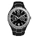 GUESS #G13553L Women's Black Ion-Plated Bracelet Watch